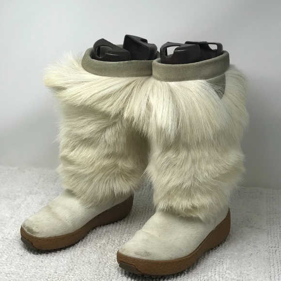 Oscar Sport Shoes - OSCAR SPORT FUR BOOTS SZ 7 (38) MADE IN ITALY